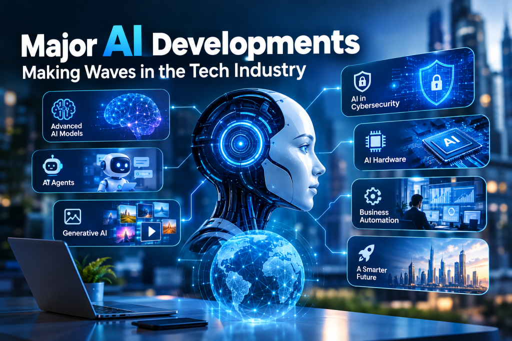 Major AI Developments Making Waves in the Tech Industry Major AI Developments
