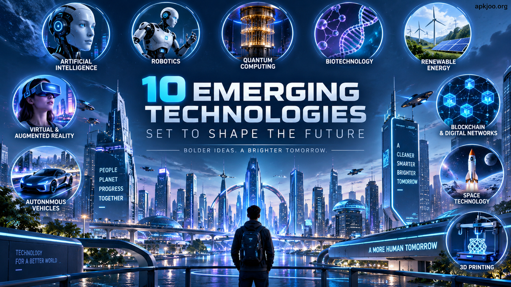 10 Emerging Technologies Set to Shape the Future 10 Emerging Technologies Set to Shape the Future