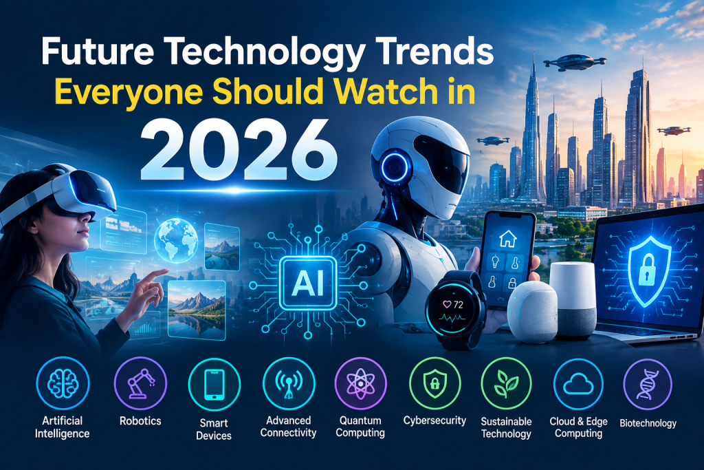 Future Technology Trends Everyone Should Watch in 2026