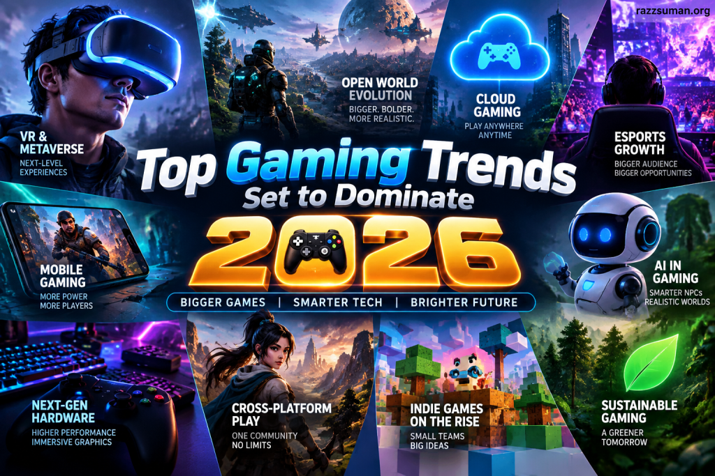 Top Gaming Trends Set to Dominate 2026